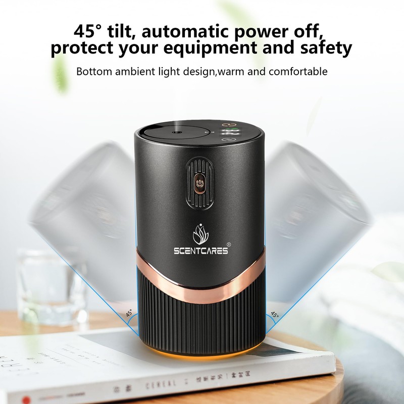 Diffusers for Home, Sentiment Diffuser- Waterless Scented Oil Diffusers for