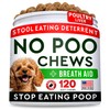 STRELLALAB No Poo Chews for Dogs - Coprophagia & Stool