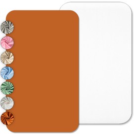 Lovely Hippo 2 x Fitted Sheets 80 x 160 cm, 100% Cotton, Soft and Breathable, for Bed 80 x 160 cm, Chemical-Free (White/Cocoa)