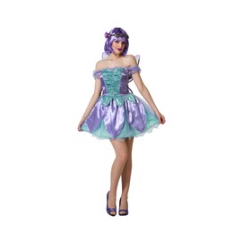 ATOSA Costume Fairy Purple Women Adults XS