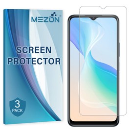 MEZON [3 Pack] Anti-Glare Matte Screen Protector Film for Vivo Y21s – Case Friendly, Shock Absorption (Vivo Y21s, Matte)