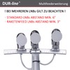 DUR-line Multi Select 2H2 Multifeeder Extension, 1 x Rail +