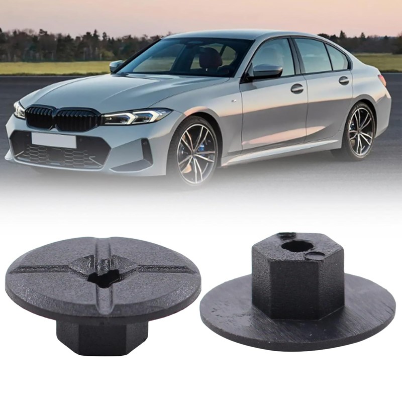 Wjelet 2019900050 Plastic Nut Without Thread Black Wing Nut M6