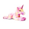 Keel Toys SF1719-W Unicorns KEEL Soft Toys 35cm SF1719, Pink/White