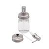 Mason Jar Lifestyle Satin/Brushed #5 Stainless Steel Threaded Soap Pump