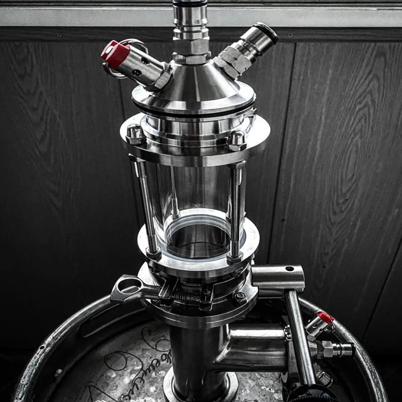 BALL LOCK TAPPING HEAD TO 2INCH TRI-CLOVER (COMMERCIAL KEG ADAPTOR)