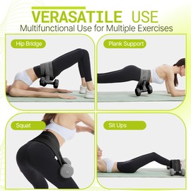 Hip Thrust Belt – Black Color – Made of Cordura Nylon - Thick & Wide Padding -Multi-Functional and Comfort Design Gym Equipment for Workout