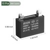 YOKIVE 10 Pcs CBB61 Run Capacitor, 450V AC 1uF 50/60Hz