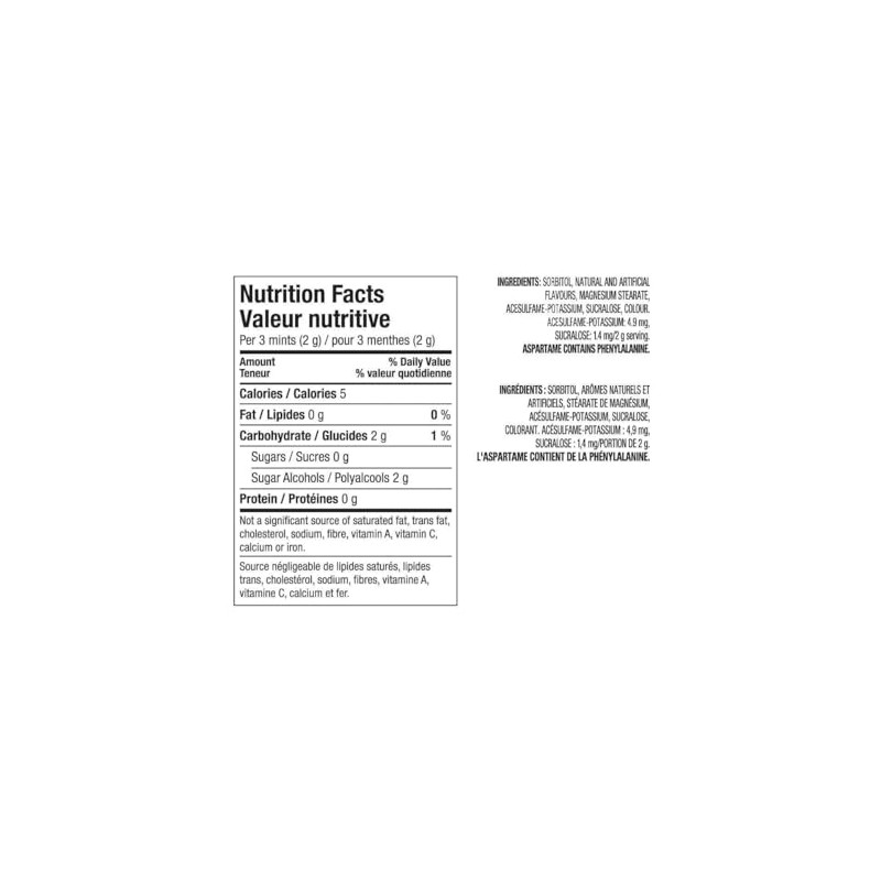 Excel Mints Peppermint, 34gm Tin, 8 Count