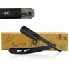 Haryali London Cut Throat Razor– Straight Razor Stainless Steel Single