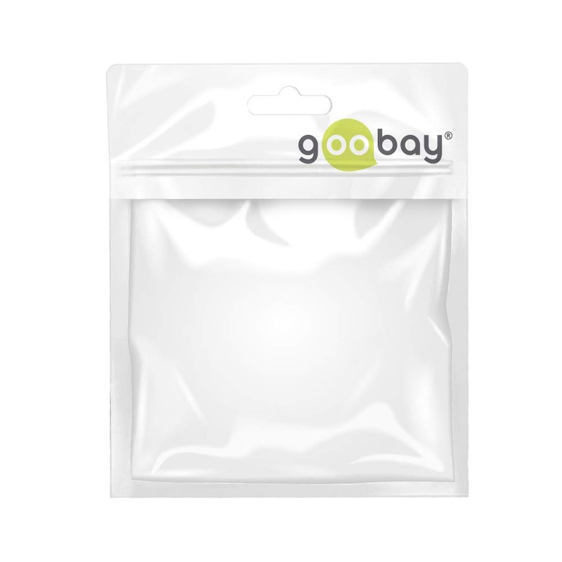 Goobay 97200 Verlängerungskabel C7/C8, 2 m, Weiß