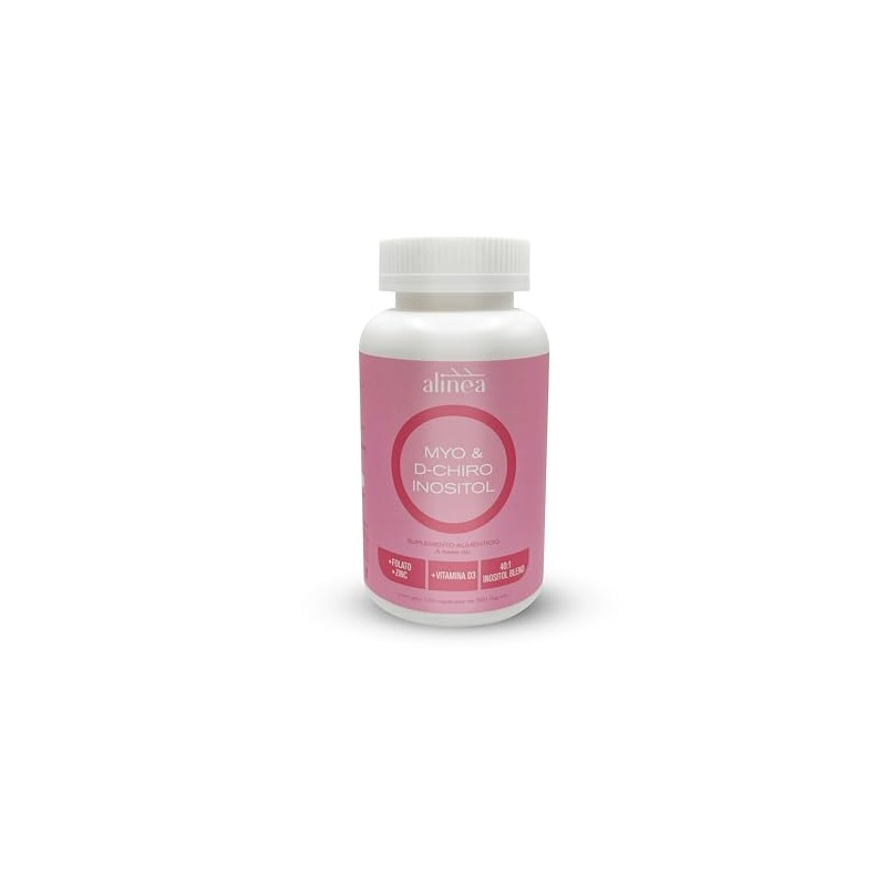 Alinea Suplemento Alimenticio Mujeres Myo Chiro Inositol Relación Óptima Folato