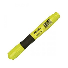 Ergo-Brite Ergonomic Highlighter Pen - Yellow (Pack of 10)