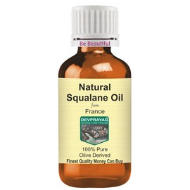Devprayag Natural Squalane Oil (derived from Olives) Natural Therapeutic Grade 10ml (0.33 oz)