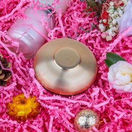 Caleihd - Cojín de papel de corte arrugado para Navidad, boda, cumpleaños, dama de honor, compromiso, manualidades, cajas de regalo, bolsas de decoración, 4.5 onzas, rosa