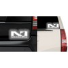 Nicaragua NI Reflective Sticker Decal
