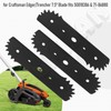 DECKMAN WA0034 7-1/2" Electric Lawn Edger Replacement Blade for Worx