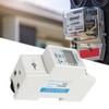 Single Phase Energy Meter LCD Display DIN Rail 2P Total