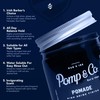 Pomp & Co Natural Styling Pomade for Men, 60 ML,