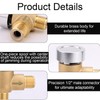 RV Vacuum Breaker Check Valve, Brass Camper Trailer Flusher Check