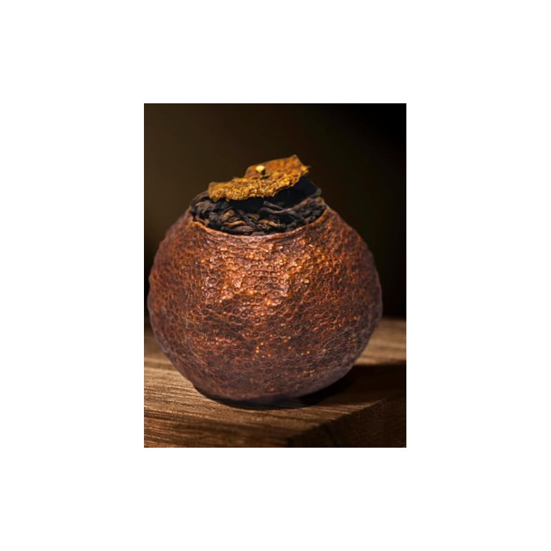 Dasizhou Original Tangerine Peel Tea, Citrus Pu'er Tea, Xin Hui
