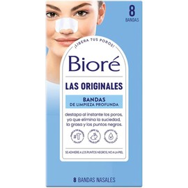 Bioré Bandas de Limpieza Profunda, 8 Bandas Nasales