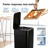 Airdeer Automatic Trash Can, 4 Gallon Self Sealing and Self-Changing