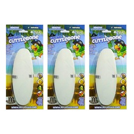 A&E Cage Captain Cuttlebone, 5 Inch, Healthy Calcium Supplement for Finches, Canaries, Parakeets, and Lovebirds (3 Pack - 5 in)