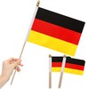 LoveVC 12Pcs 8×12 Inch Germany Flags Small German Flag on