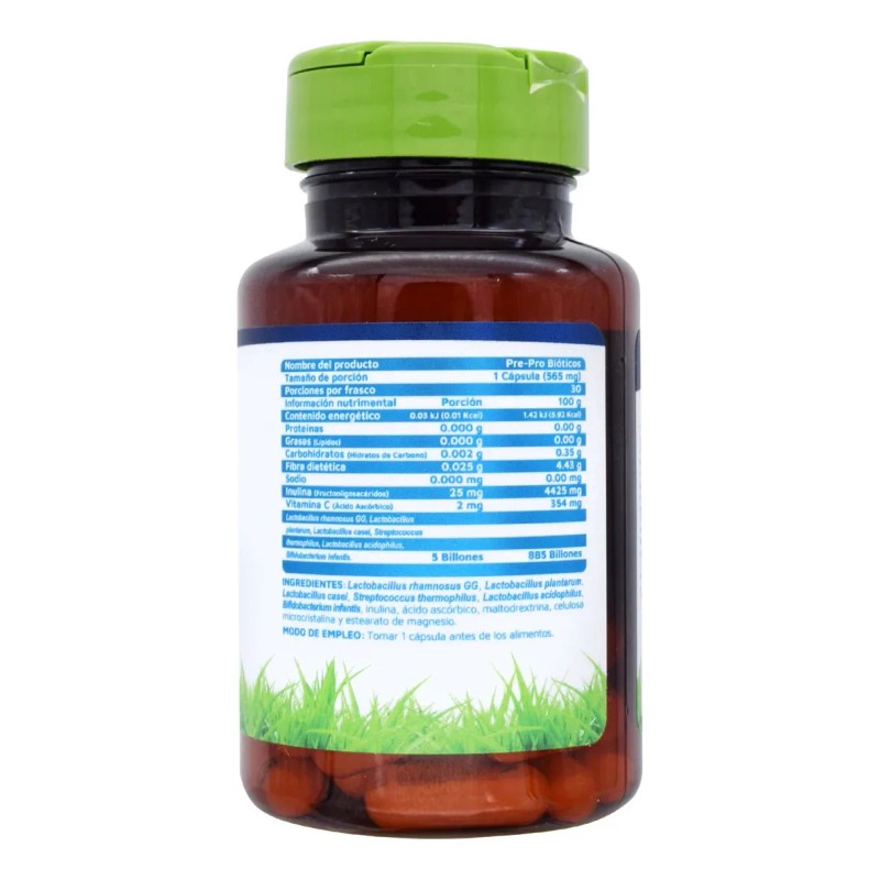 Pre Probioticos 30 Cap Vidanat Sin Sabor