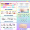 Girls Charm Bracelet Making Kit with Jewelry Case for Kids
