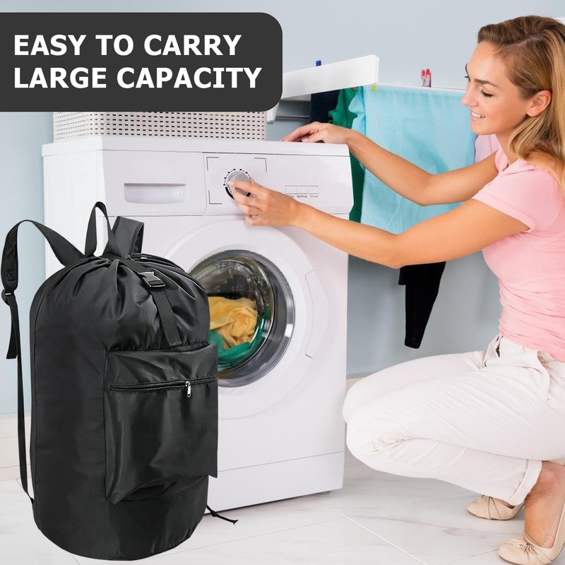 90L Large Capacity Laundry Bag Dirty Laundry: Nizirioo Laundry Bag
