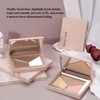Joyeee Cream Concealer Brighten Contour Palette, Concealer Makeup Powder Palette,