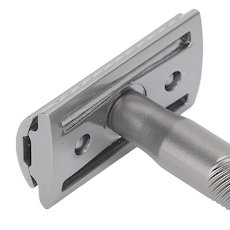 Double Edge Safety Razor Men Home Salon Portable Zinc Alloy
