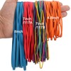 Rubber Bands Assorted Sizes Large 0.5lb Size117A #117B, 8in, 4-4/5"