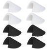 4 Pairs Shoulder Pads Sewing Set-in Shoulder Pads Foam Pads
