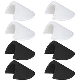 4 Pairs Shoulder Pads Sewing Set-in Shoulder Pads Foam Pads 1/2''