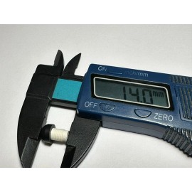 Montblanc NEW MONTBLANC TOP LOGO BLACK 14mm SPARE PART # 01064164 PRICE PER EACH LOGO