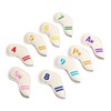 9pcs/set PU Waterproof Golf Club Iron Cover with Numbers Thickening