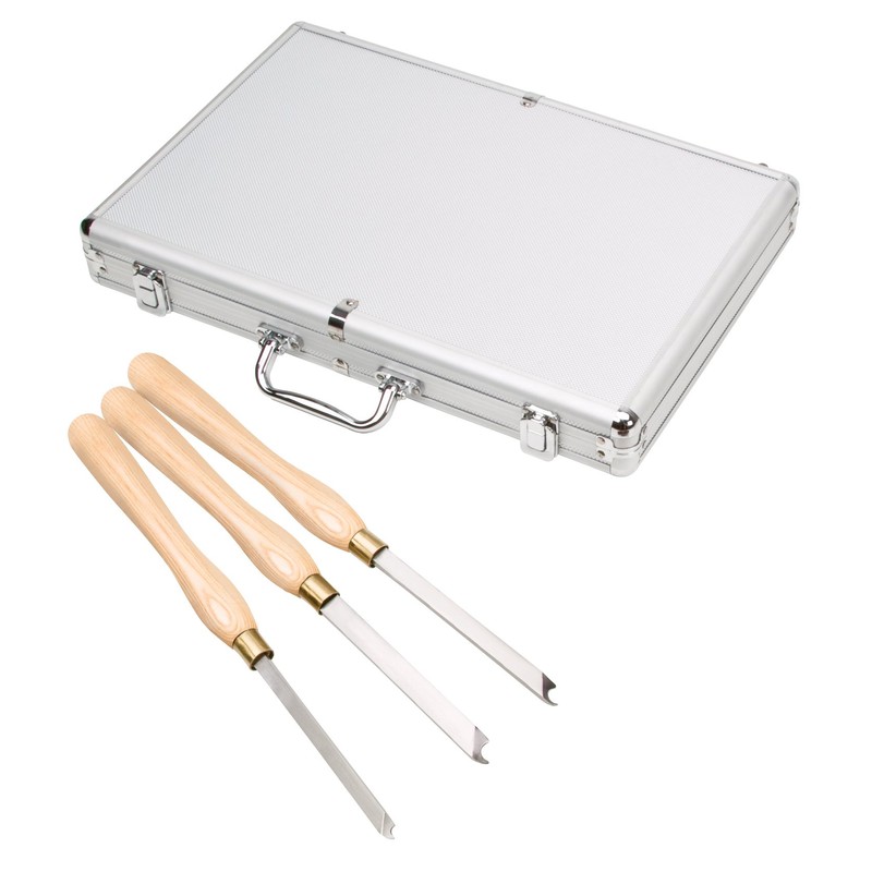 Shop Fox D3786 Lathe Ring Chisel Set, 3-Piece
