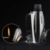 Match Lighter Refillable Outdoor Camping Igniter Gadget with Lanyard Waterproof