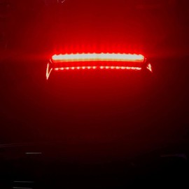 Custom Dynamics High Mount LED Light for 2014+ HD Touring - Chrome/Smoke