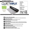 QuietWalk LV Luxury Vinyl, Laminate, or Wood Underlayment (Float, Glue,
