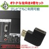 [Set of 2] HDMI Version 1.4 Compatible, L-Shaped Converter, Left