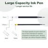 M&G Gel Pen Medium Point 0.5mm, 12 Pack Quick Dry