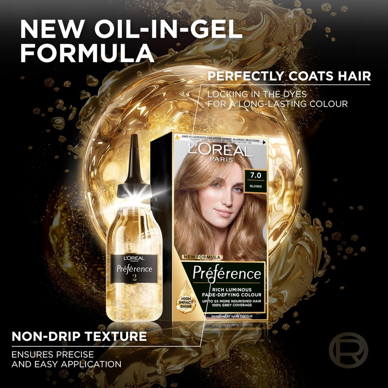 L'Oreal Paris Preference Hair Dye, Long Lasting, Luminous Permanent Hair
