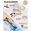 MARE AZZURO Large Reading Glasses 3.50 Women Fashion Readers 100