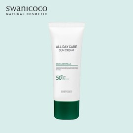 Swanicoco 스와니코코 올 데이 케어 시카 앤 센텔라 선 크림 50ml SPF50+/PA++++ (무기자차 진정 선크림) Swanicoco All Day Care Cica and Centella Sun Cream 50ml SPF50+/PA++++ (Mineral Calming Sun Cream)