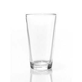 Necessia Heat-Tempered Durable Rim Pint Beer Glasses - 16oz, Set of 12 - Premium Quality, Stylish and Long-Lasting Beverage Glassware, Perfect for Home Bars, Restaurants, and Parties, Classic Design