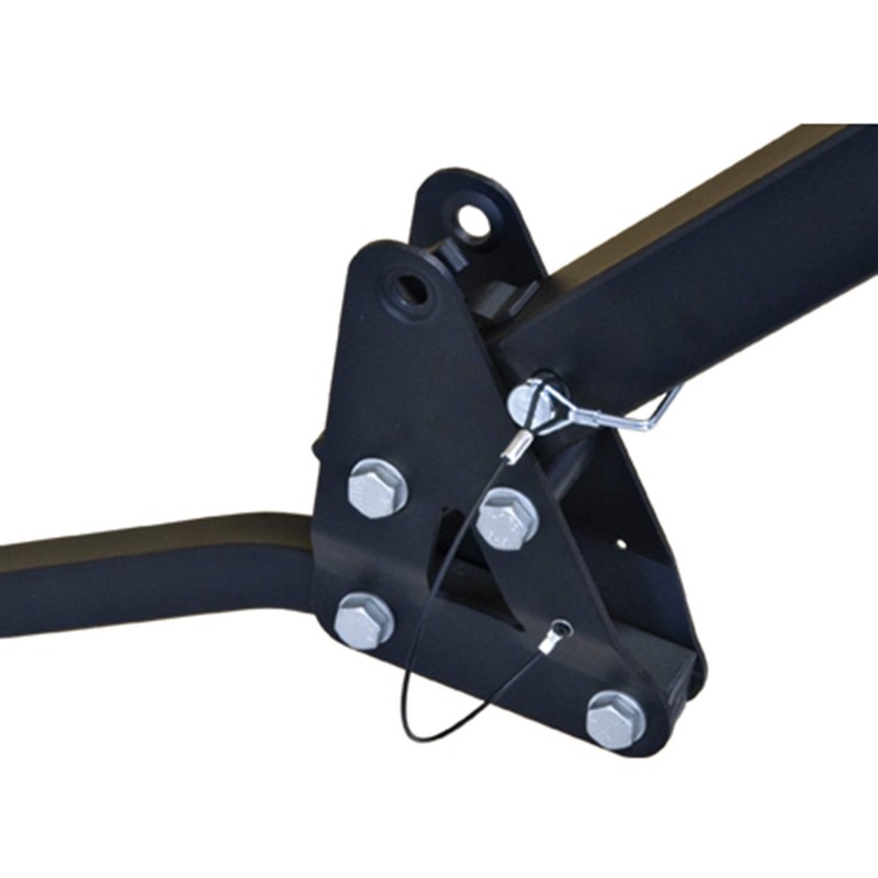 Swagman Trailhead 4 Folding Hitch Mount Bike Rack, Black, Medium